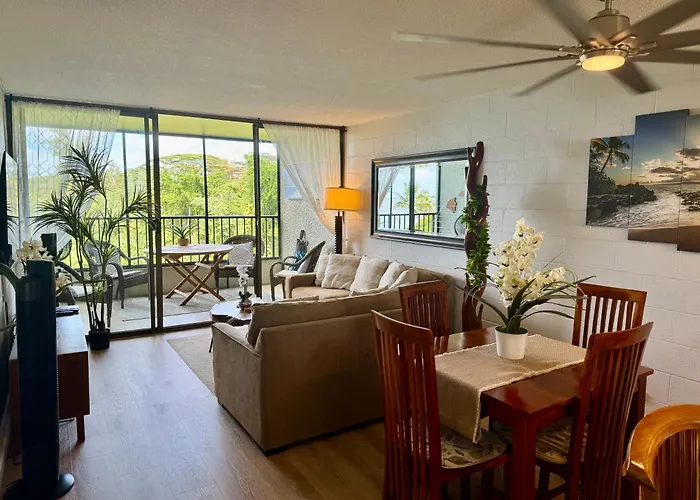 Direct Oceanfront Mauna Loa Shores Honu Elua #508 Next To Carlsmith Beach Park, Hilo Hi
