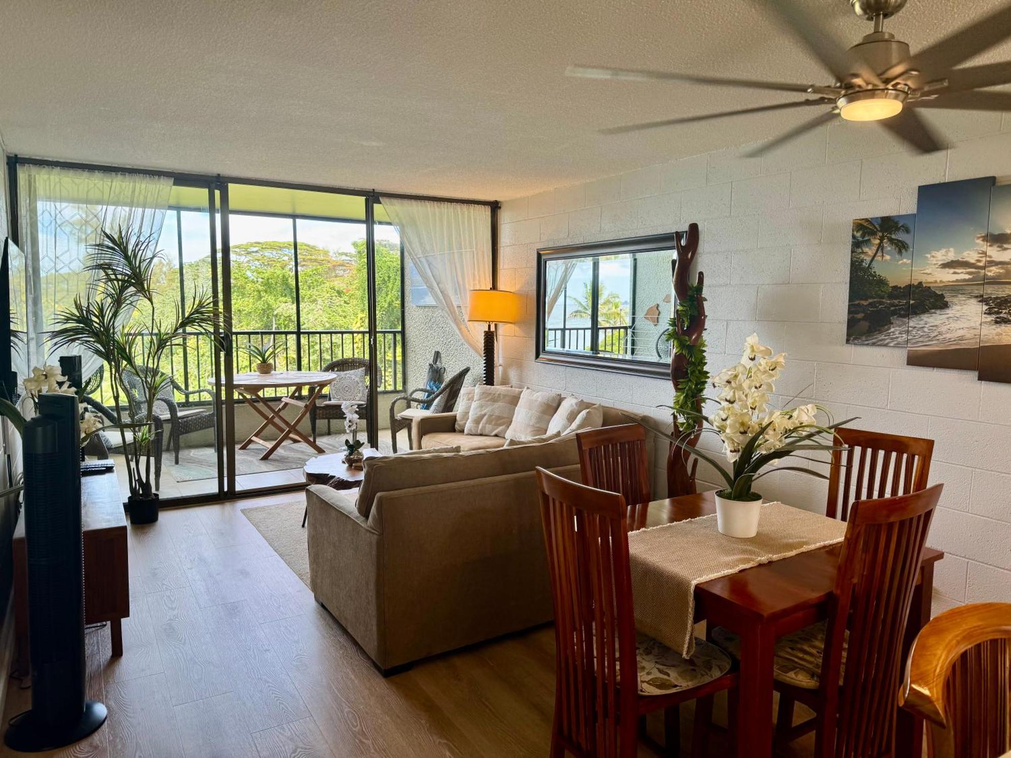 Direct Oceanfront Mauna Loa Shores Honu Elua #508 Next To Carlsmith Park, Hi Hilo