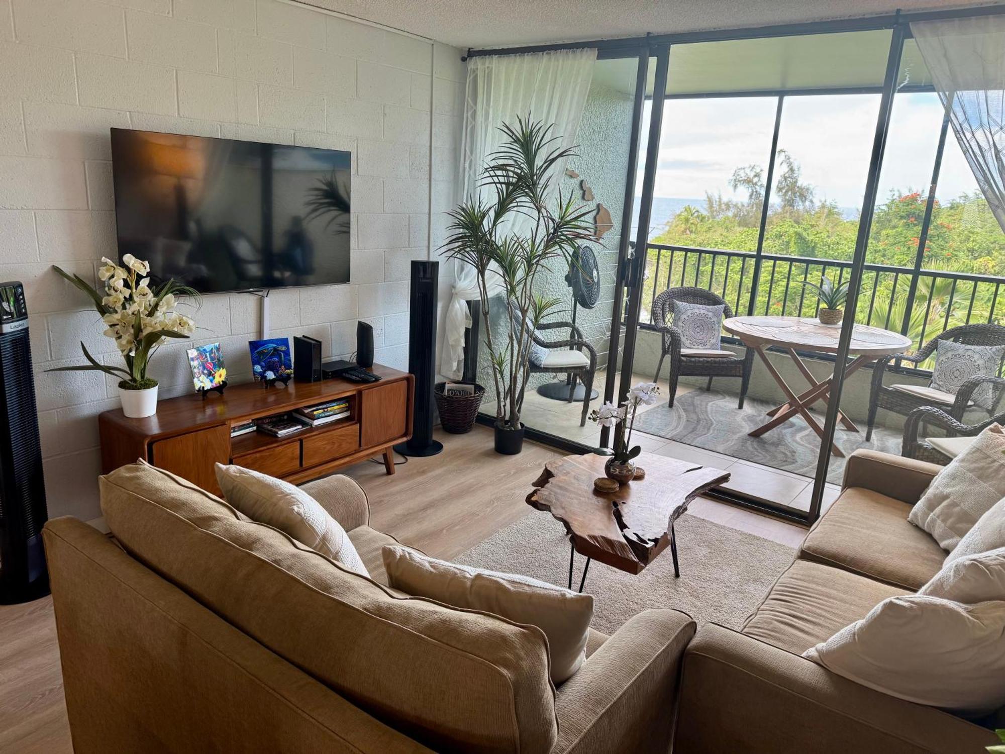 Direct Oceanfront Mauna Loa Shores Honu Elua #508 Next To Carlsmith Park, Hi